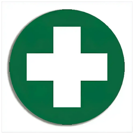 First Aid Cross Sticker 5 x 5cm 1 each - Image #1