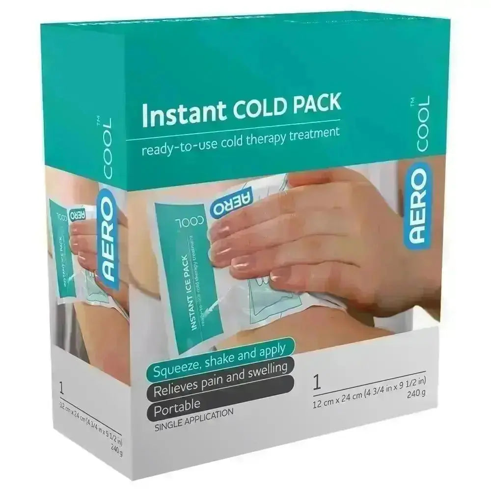 Large Instant Ice Pack 240g - Premium Hot & Cold Treatments from AERO Healthcare - Shop now at Response Wize 