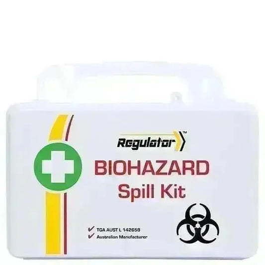 REGULATOR Biohazard Plastic Spill Kit 13 x 21 x 7.5cm - Image #1