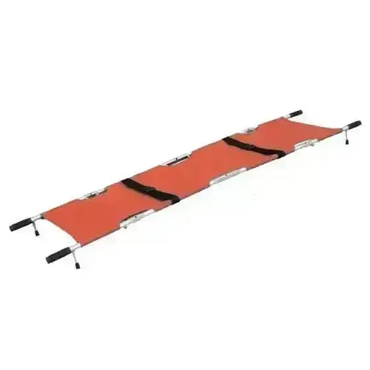 AERORESCUE Alloy Quad-Fold Emergency Pole Stretcher with Carry Case - Premium Stretchers Boards & Carry Sheets from AERO Healthcare - Shop now at Response Wize 