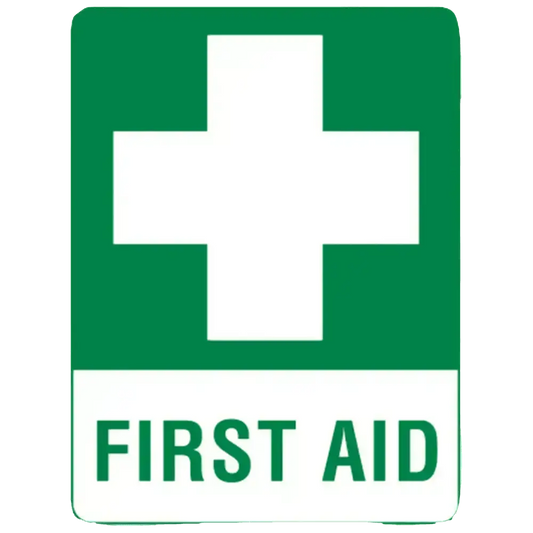 Large Metal First Aid Sign 60 x 45cm - Image #1