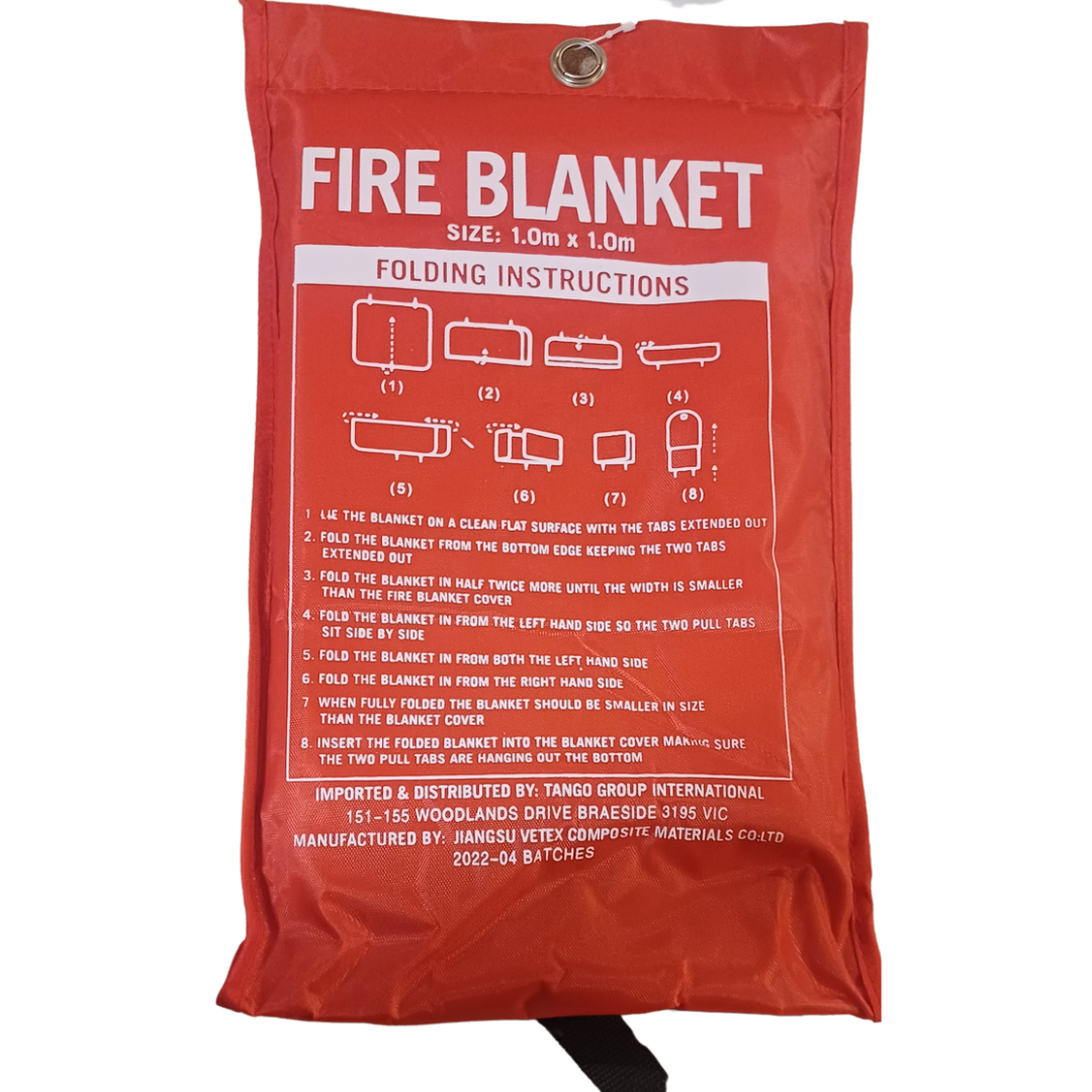 Fire Blanket 1mx 1m - Premium Fire extinguisher from AERO Healthcare - Shop now at Response Wize 