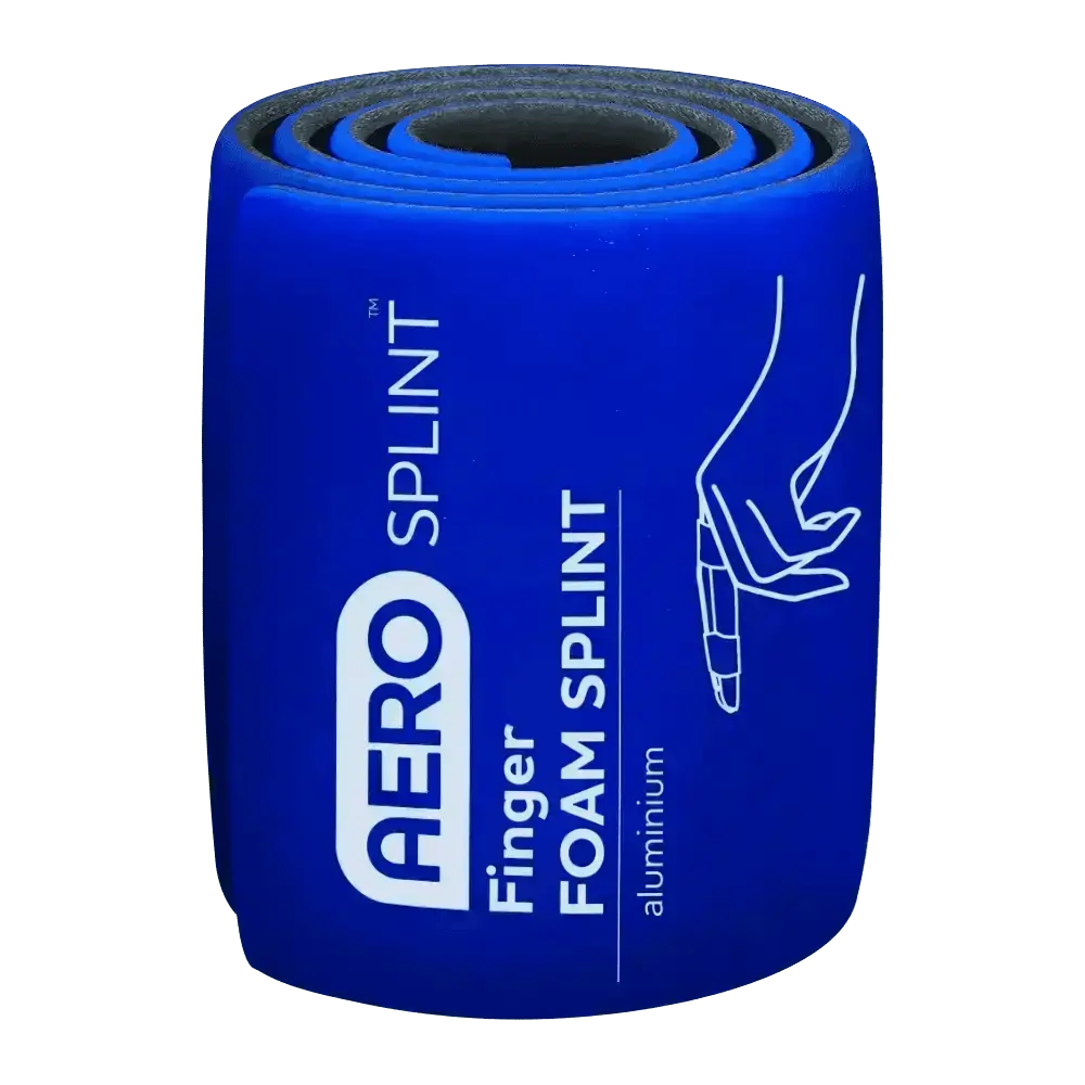 Finger Splint Aluminium Foam  9.5 x 4.5cm - Premium Splints from AERO Healthcare - Shop now at Response Wize 