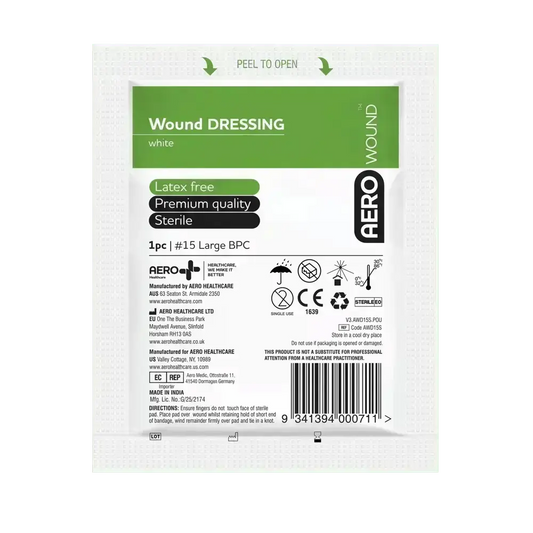 AEROWOUND #15 Wound Dressing 18 x 18cm Wrap - Image #1