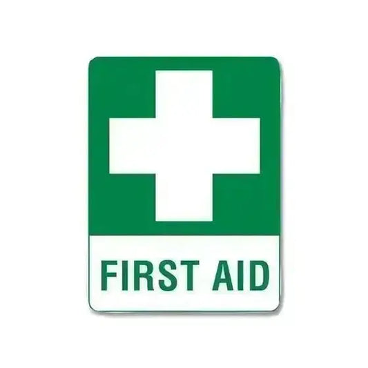 Medium Metal First Aid Sign 45 x 30cm - Image #1