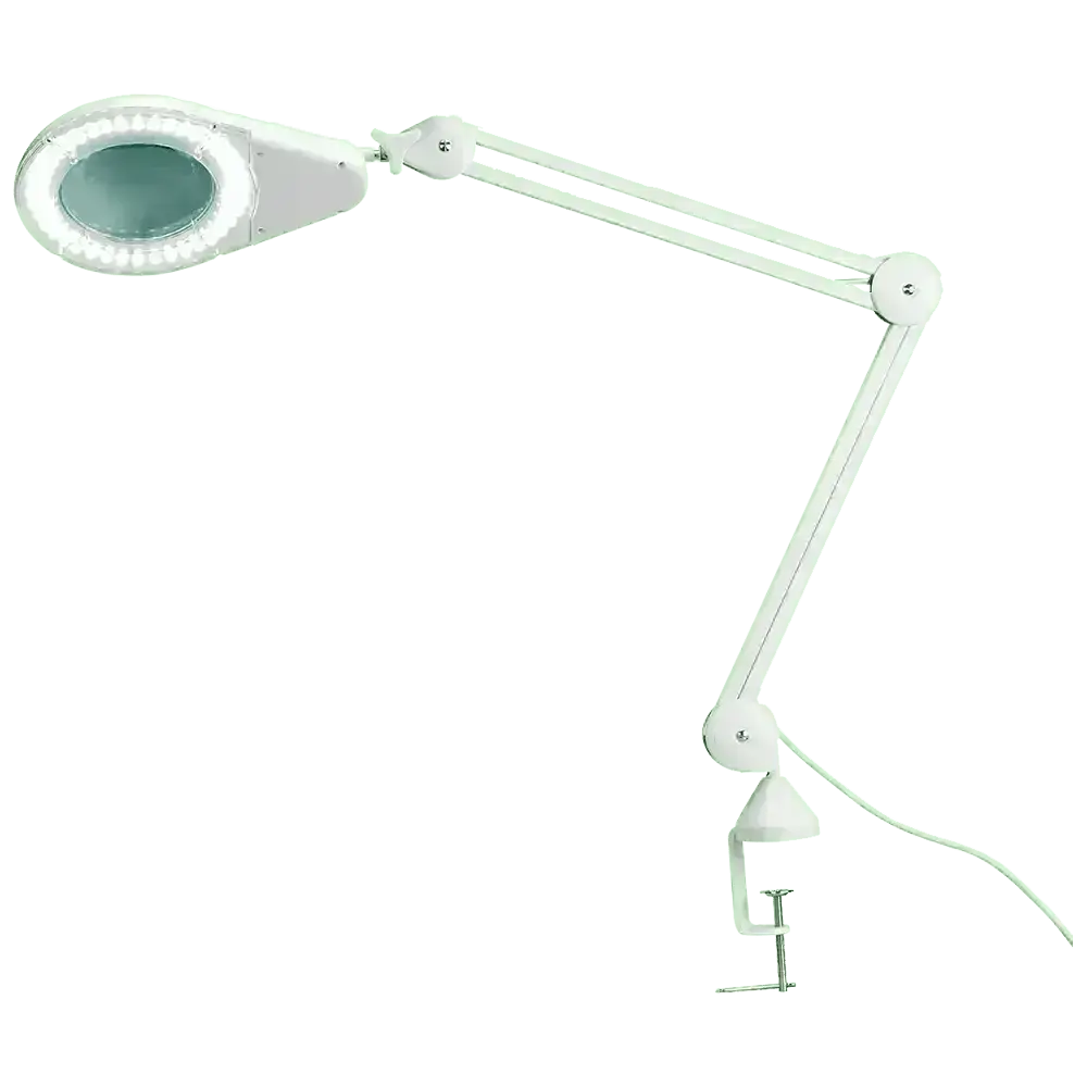 LED Magnifying Lamp with Table Clamp - Premium First Aid Room Equipment from AERO Healthcare - Shop now at Response Wize 