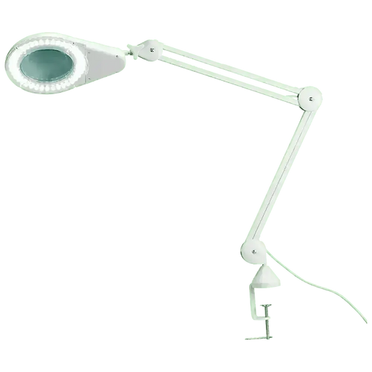 LED Magnifying Lamp with Table Clamp - Premium First Aid Room Equipment from AERO Healthcare - Shop now at Response Wize 