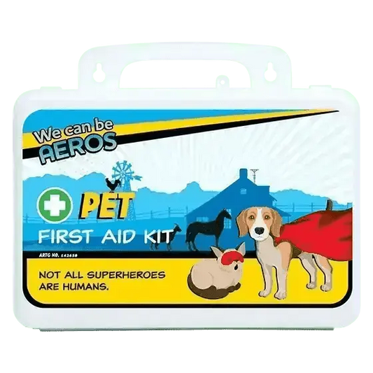 PET Plastic Waterproof First Aid Kit 21 x 7.5 x 13cm - Image #1