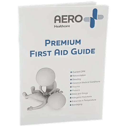 AEROGUIDE First Aid Booklet - Premium Publications & Guides from AERO Healthcare - Shop now at Response Wize 