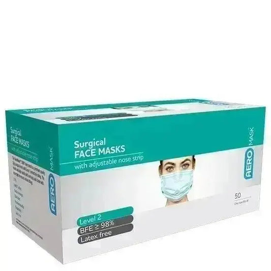 AEROMASK Level 2 Surgical Mask Box/50 - Image #1