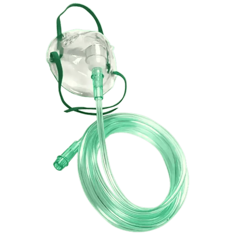 Oxygen Therapy Mask with 2M Tubing - Child - Premium Resuscitation & Oxygen Masks from AERO Healthcare - Shop now at Response Wize 