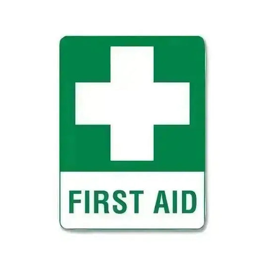 Large Poly First Aid Sign 60 x 45cm - Premium First Aid Signs from AERO Healthcare - Shop now at Response Wize 