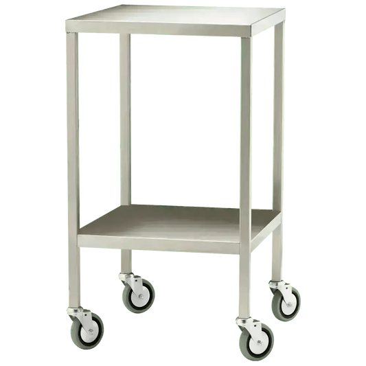 Small Stainless Steel Trolley 50 x 50 x 90.5cm - Image #1