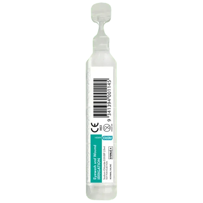 AEROWASH Sodium Chloride Eyewash Ampoule 30ml - Premium Eye Wash & Wound Irrigation from AERO Healthcare - Shop now at Response Wize 