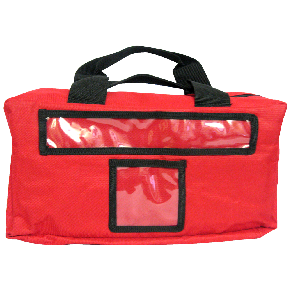 Empty Large Red First Aid Kit Bag - Premium Soft Pack Bags from AERO Healthcare - Shop now at Response Wize 