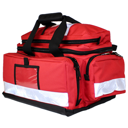 Red First Aid Trauma Bag Empty