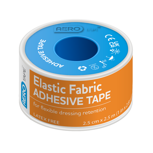 Elastic Fabric Adhesive Tape 2.5cm x 2.5M