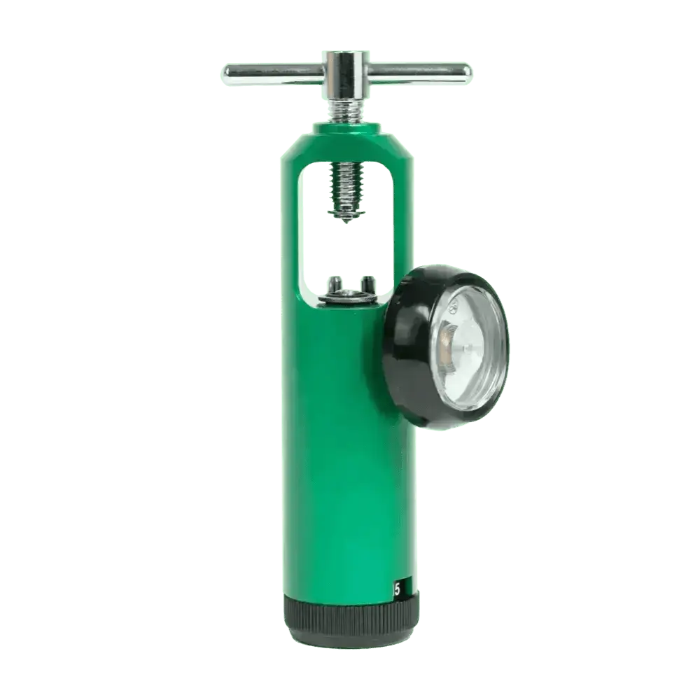 Oxygen Regulator 0-15LPM 1 HP Outlets - Premium Resuscitation & Oxygen Masks from AERO Healthcare - Shop now at Response Wize 