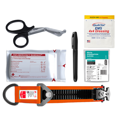 RAPIDSTOP Bleeding Control Kit Small - Premium Trauma Wound Dressings from AERO Healthcare - Shop now at Response Wize 