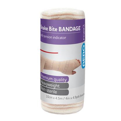 Small Snake Bite Bandage With indicator 10cm x 4.5m - Premium snake bite bandage from AERO Healthcare - Shop now at Response Wize 