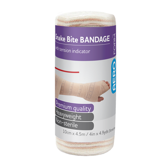 Small Snake Bite Bandage With indicator 10cm x 4.5m