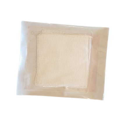 Sterile White Gauze Swab 7.5 x 7.5cm Box/25 (Packs of 3)