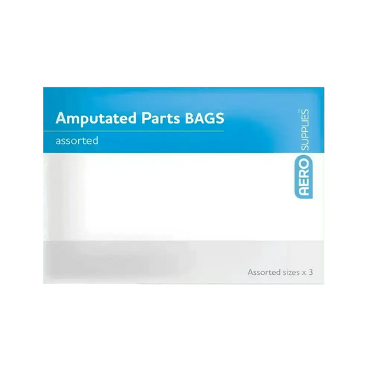 Amputated Parts Bags 3 bags - Premium Waste Handling from AERO Healthcare - Shop now at Response Wize 