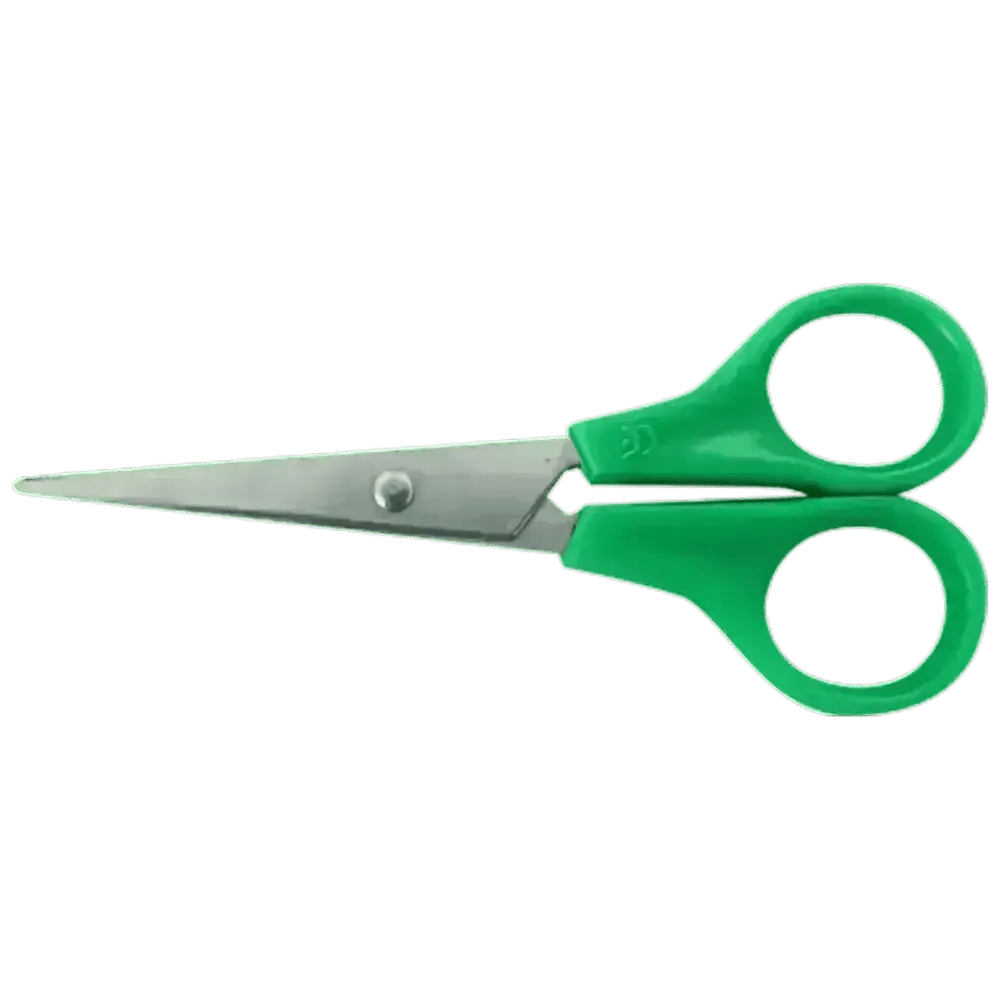 Stainless Steel Scissors with Plastic Handle 11cm - Image #1