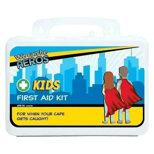 KIDS 2 Series Plastic Waterproof First Aid Kit 21 x 7.5 x 13cm - Image #1