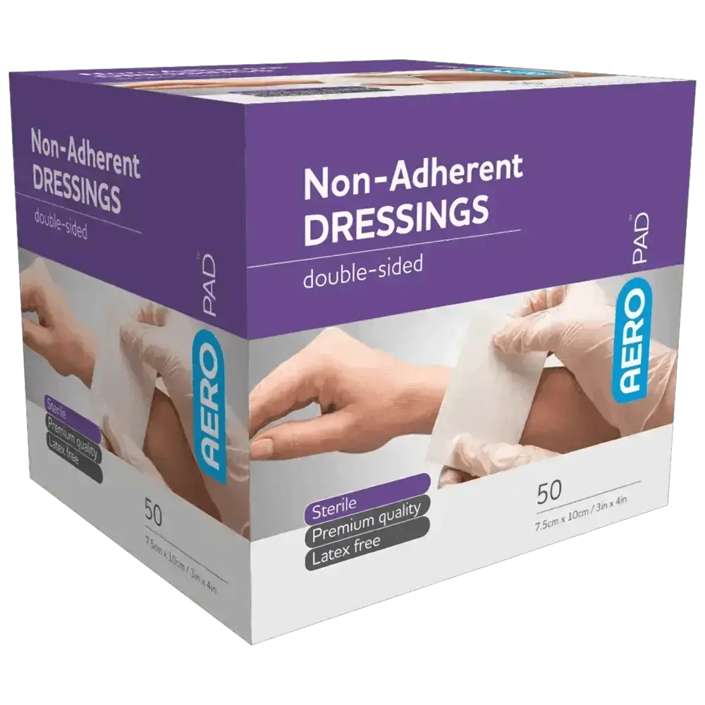 Non-Adherent Dressing 7.5 x 10cm - Premium Non-Adherent Dressings from AERO Healthcare - Shop now at Response Wize 