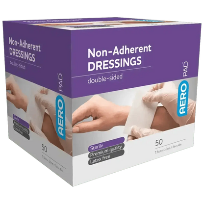 Non-Adherent Dressing 7.5 x 10cm - Premium Non-Adherent Dressings from AERO Healthcare - Shop now at Response Wize 