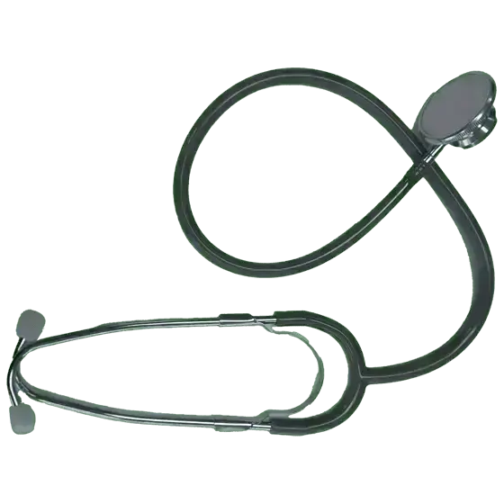 Stethoscope Dual Head Economy Black - Premium Diagnostic Tools from AERO Healthcare - Shop now at Response Wize 