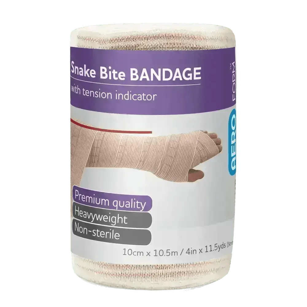 Snake Bite Bandage with Indicator 10cm x 10.5M Wrap 