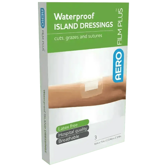 AEROFILM PLUS Waterproof Island Dressing 6 x 7cm Box 3 - Image #1