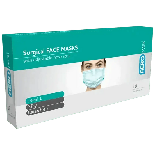 AEROMASK Level 2 Surgical Mask Box/10 - Image #1