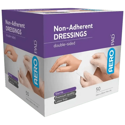 AEROPAD Non-Adherent Dressing 10 x 10cm Box - Image #1
