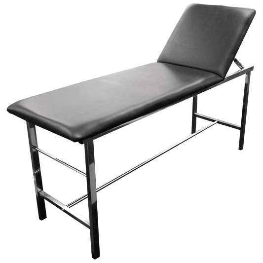 Examination Table with Adjustable Back 190 x 60 x 68cm (150kg limit) - Image #1