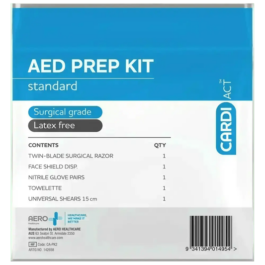 AED Basic Prep Kit 12.5 x 20.5cm - Image #1