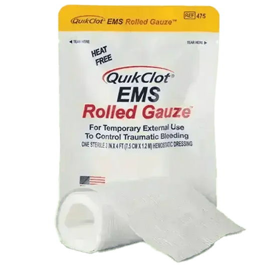 QUIKCLOT Haemostatic EMS Roll 7.5cm x 1.2M - Image #1