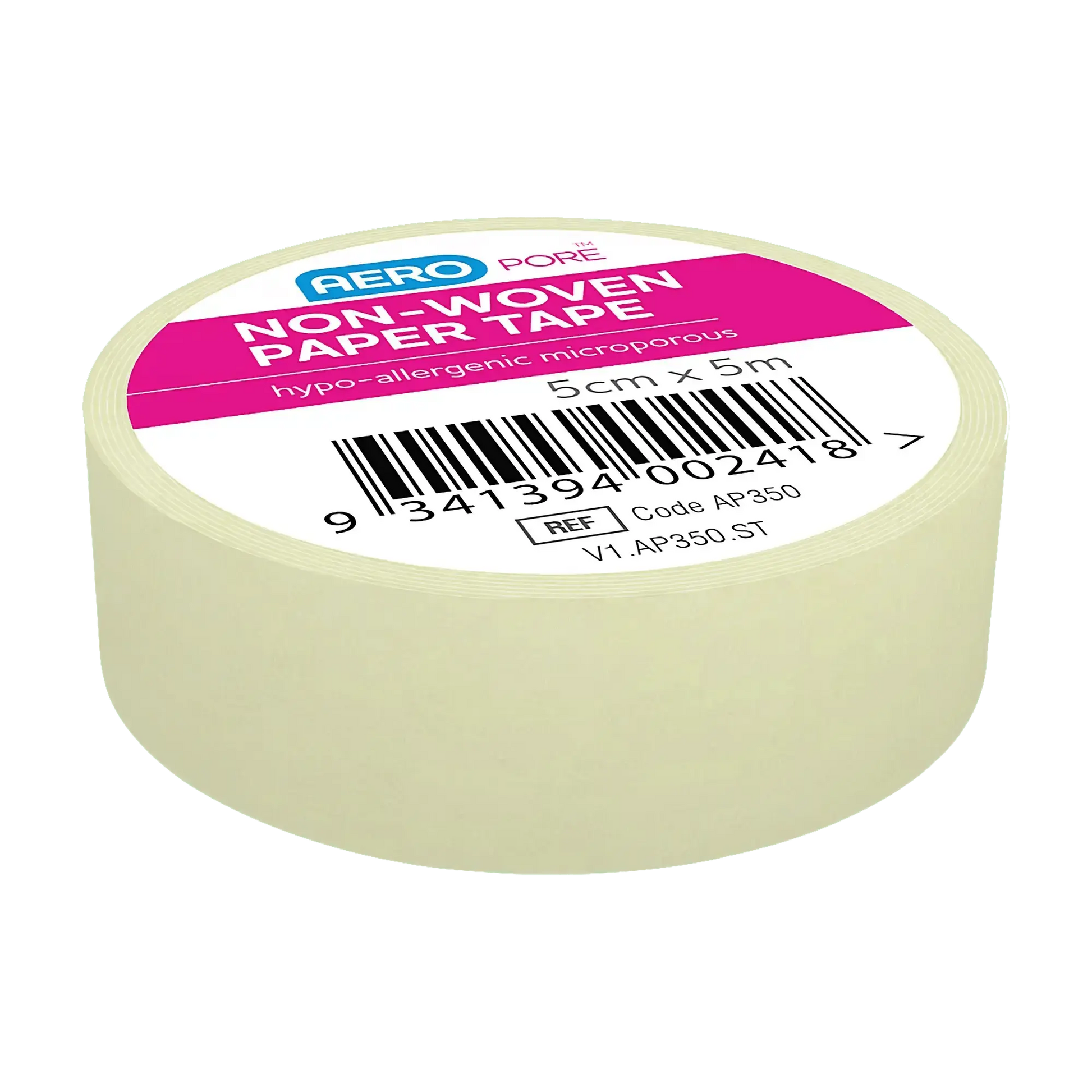 White Microporous Paper Tape 2.5cm x 5M - Premium Microporous Tapes from AERO Healthcare - Shop now at Response Wize 