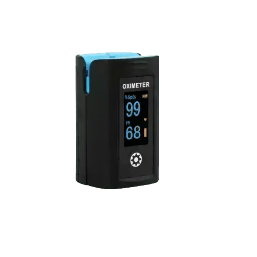Lux Black Finger Pulse Oximeter - Image #1